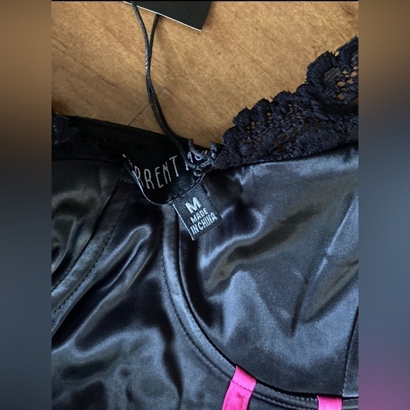 Current Mood Heartbreak Hotel Corset Mini Dress Medium - Picture 3 of 6